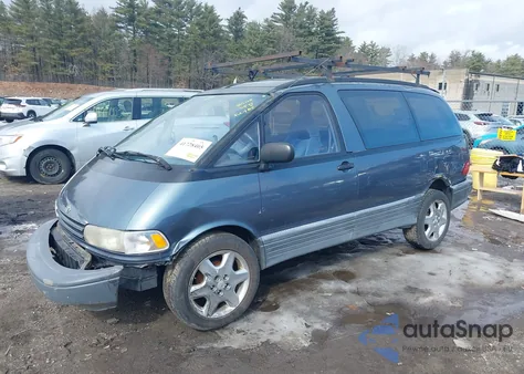 1992 Toyota Previa Le from USA, damaged, VIN JT3AC12R8N1038918